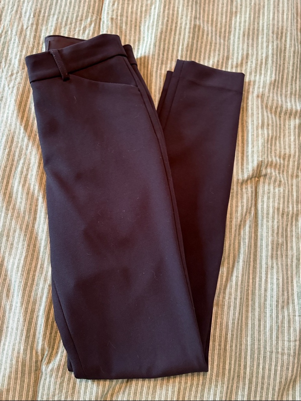 Black Slim Ankle Pants 0L
